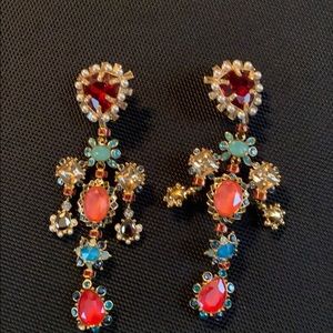 Swarovski chandelier earrings